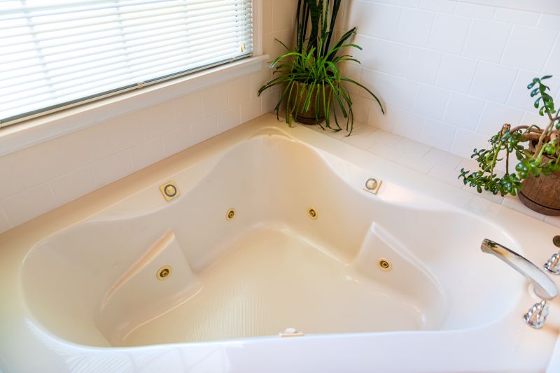 Spa Corner Tub